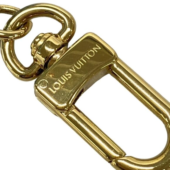 Auth LOUIS VUITTON Bag Charm My Vivienne Crochet M02582 Light Blue Beige Multi - Picture 3 of 5